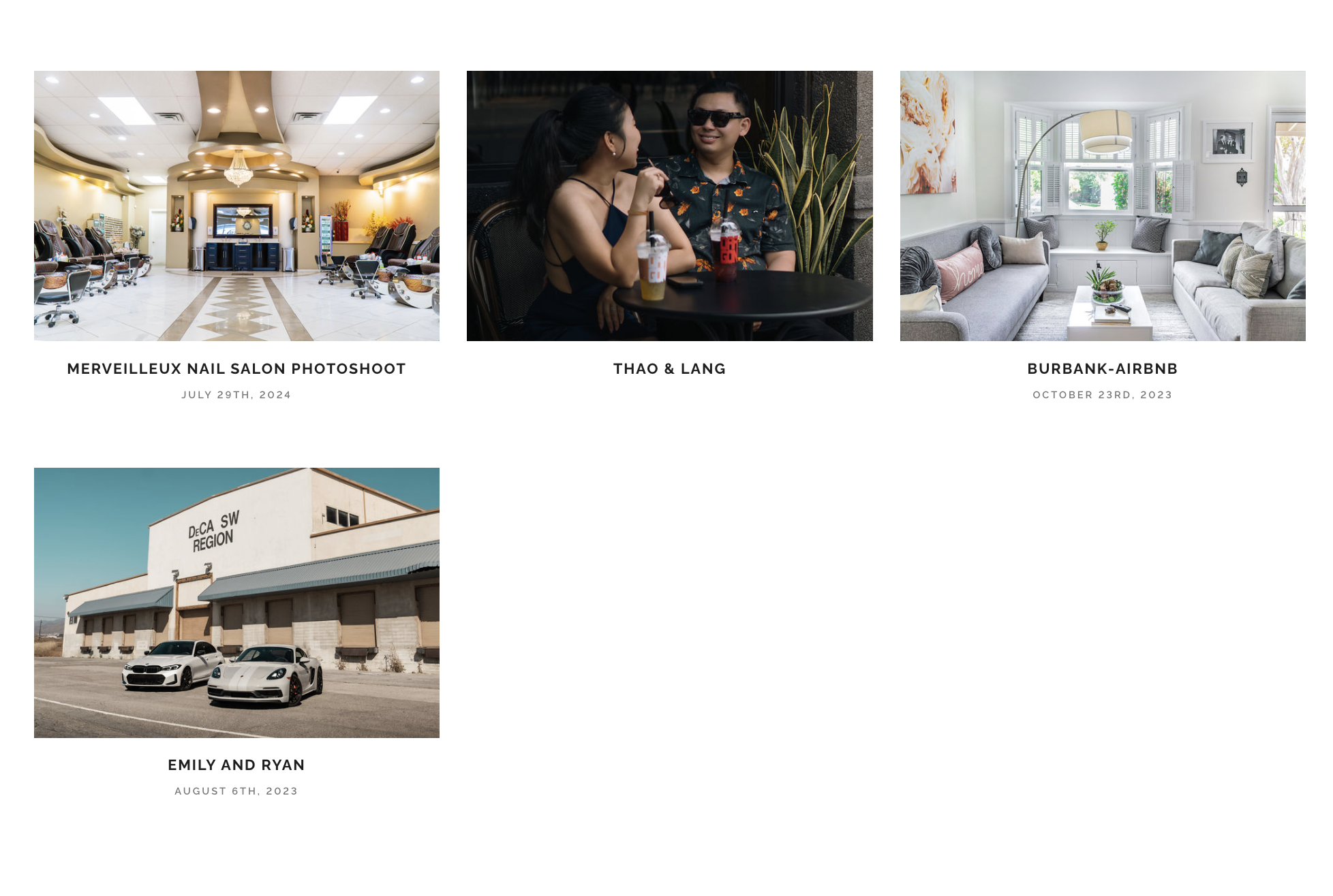 Photography Portfolio